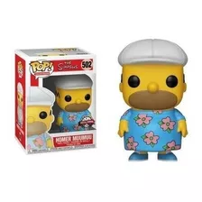 Funko Pop Homer Mummu #502 The Simpsons Homero Caja Dañada