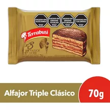 Terrabusi Alfajor Triple Dulce De Leche X 6un - Cioccolato