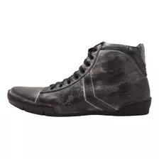 Bota De Piel Tipo Avejentada Hombre 7004 Street Artesanal Lo