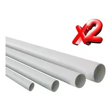 Tubos Pvc De 3/4 Color Blanco X 2 Unidades !!!!!