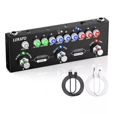 Pedal De Guitarra Multiefectos Lekato, Con Carga Ir De 9 Amp