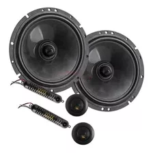 Kit Duas Vias 6' Bravox 130w Rms Cs60bk Crossover E Tweeter