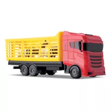 Caminhão De Brinquedo Boiadeiro Cowboy Truck Com Animais