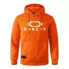 Moletom Oakley O-bark Blusa Com Capuz E Bolso Casaco De Frio