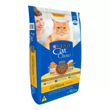 Cat Chow Ração Para Gatos Castrados Sabor Frango 10,1kg