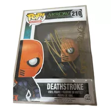 Pop Arrow Autografado Manu Bennett Ccxp + Protetor Funko