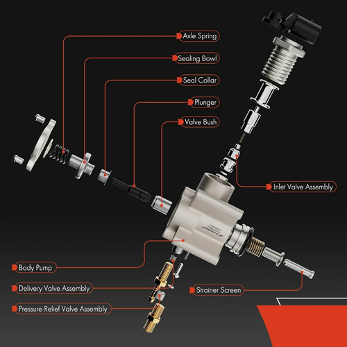 Bomba De Combustible Para Ford Expedition 2019 V6 3.5l Gas Foto 2