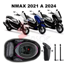 Forração Nmax 2022 Forro Premium Preto + Guidão + 2 Antenas