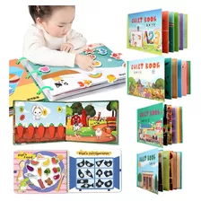Montessori Book Toys Livro Silencioso Educacional Para Bebês