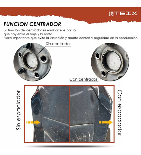 Kit Espaciadores 6x139.7 1.25 PuLG Toyota T100 1993-1998 Foto 8