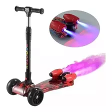 Patineta De Humo Scooter Niños Niña Bluetooth Con Sonido