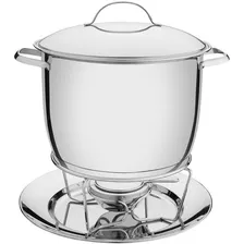 Panela Rechaud De Aço Inox 7500ml Allegra Tramontina