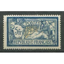 Francia Sello Estampilla Yvert 123 Mnh Merson 5 F 1900