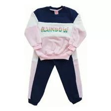 Conjunto Infantil Feminino Tile E Sul Rainbow