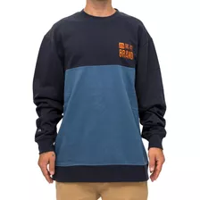 Polerón Gangsta Brand Dk Navy / China Blue 