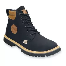 Bota/botin Supershoes Negro Cogñac P/ Caballero 907-2 (1139)