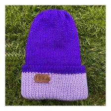 Gorro De Lana Hipoalergénica Tejido A Mano - Tuka