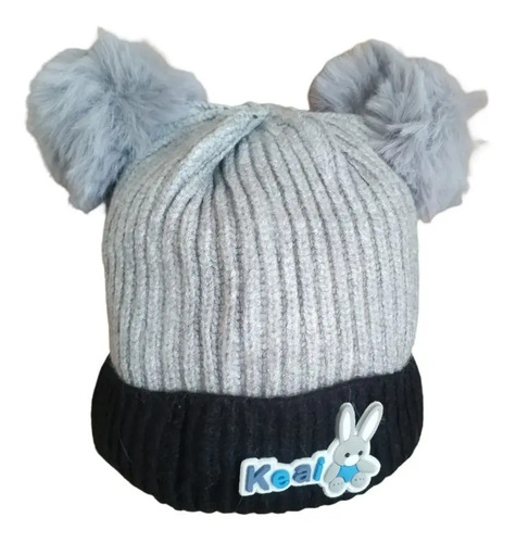 Touca Gorro Para Bebe 0 A 6 Meses Forrada Com Pompom 