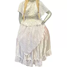 Roupa Umbandista Feminina Conjunto 2 Peças Candomblé Luxo