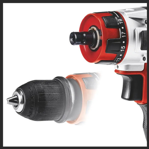 Kit Taladro Inalámbrico Einhell Te-cd 12/1 X-li 12v Dgm Rojo 50 Hz/60 Hz