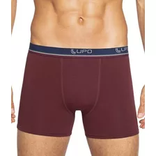 Cueca Box Boxer Lupo Original Cotton Algodão Adulto Ref 523