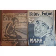 Revista Fatos E Fotos E Revista Edição Extra Garrincha 1962