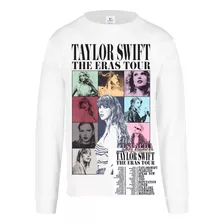 Sudadera Cuello Redondo Taylor Swift Eras Tour Fechas Atras