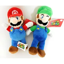 Juego De Muñecas De Felpa Nintendo Mario Y Luigi 2 De 8.5 Pu