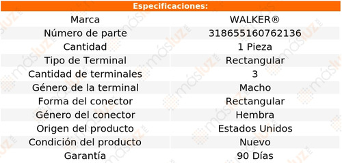 Sensor Map Para Volvo 240 L4 2.3l 1990/1993 Walker Foto 6