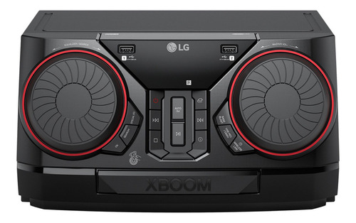 Minicomponente LG Ck43n 300w Bluetooth Usb Fm Color Negro