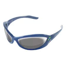 Óculos De Sol Spy 42 - Crato Azul Royal Cor Da Lente Cinza Espelhada