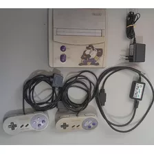 Super Nintendo Baby Completo + 21 Jogos Funcionando