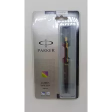 Parker Esferografica Classic Preta Matte Black Na Caixa 289