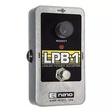 Pedal Electro Harmonix Nano Lpb-1 Boost Effect Cor Preto/amarelo