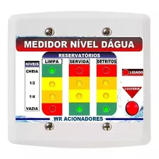 Medidor Indicador Nível Água P/ 3 Caixas Motorhome 12/24v