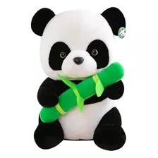 Peluche De Oso Panda Bambú Para Niños Algodón 