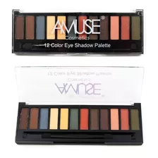 Paleta De Sombras Mates Y Nudes - Amuse Cosmetic´s