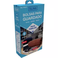 Space Bag Bolsa Hermértica Guardado Al Vacío X 4 Fullpack