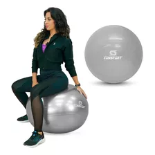 Bola Suíça Para Exercícios De Pilates - Tamanho 65cm