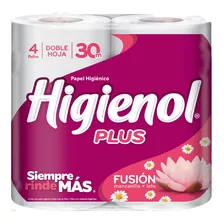 Papel Higiénico Dh Higienol Plus 30mts 4 Rollos (x10)