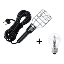 Extensão Mecânico Pendente Arame Plug 5m + Lâmpada - 220v