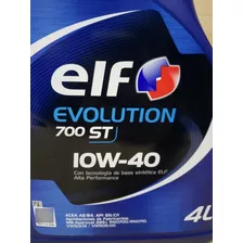 Aceite Elf 10w40 700st Semisintetico Bidon 4 Litros. 