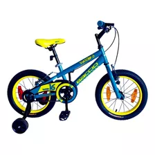 Bicicleta De Niño Baccio Bambino Rodado 16 Tq/a Con Rueditas