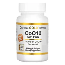 California Gold | Coq10 Pqq | 100mg | 60 Softgels