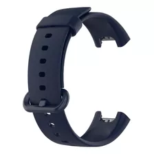 Pulseira Compatível Com Redmi Watch 2 Lite Silicone Cor Azul-escuro