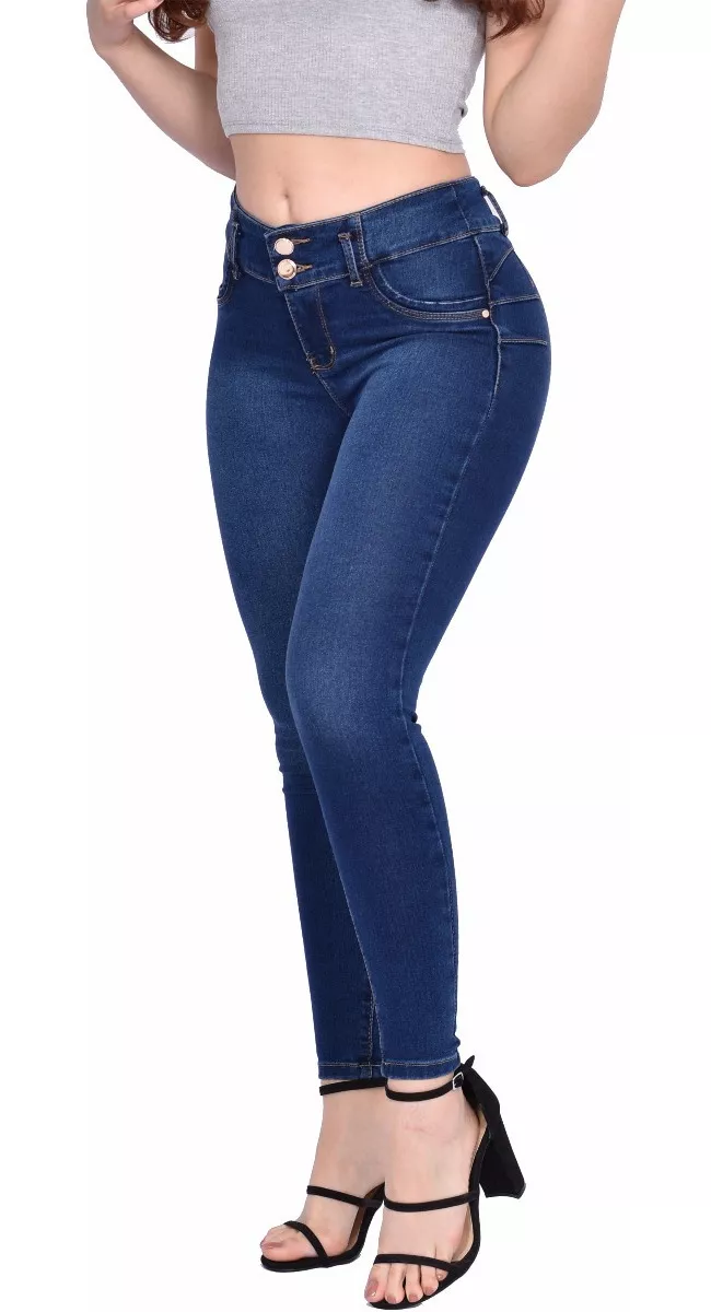 Umarah® Jeans Mujer Mezclilla Stretch Levanta Pompa Bo55