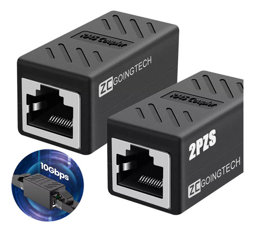 Cople Para Cable De Red Rj45 Cat5/6/7/8 Unión 2 Piezas
