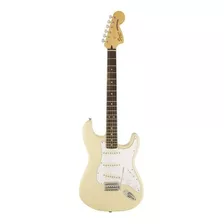 Guitarra Elétrica Squier By Fender Vintage Modified 70s Stratocaster De Tília Vintage White Com Diapasão De Pau-rosa