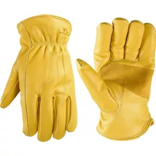 Guantes De Trabajo De Cuero Invierno Hombres, 100gramos...