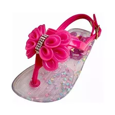 Sandália Chinelo Infantil Juju Laço Strass Atacado 12 Pares